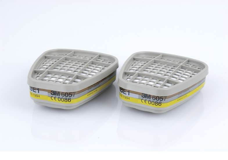 3M 6057 ABE1 (Org.-İnorg.-Asit Gaz/Buhar Filtresi)