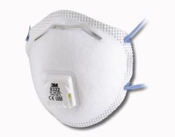 3M 8322 FFP2 TOZ  ve SİS MASKESİ (VENTİLLİ)