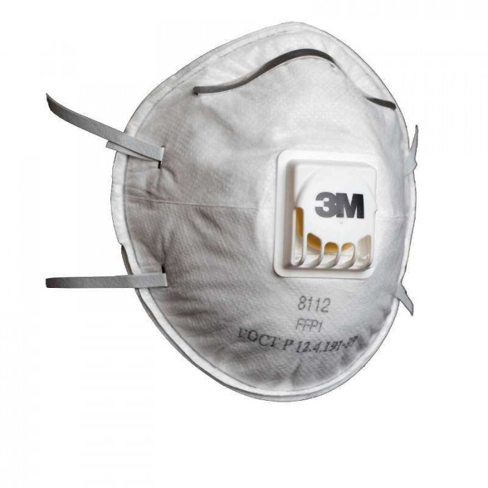 3M 8112 FFP1 Toz ve Sis Maskesi (Ventilli)